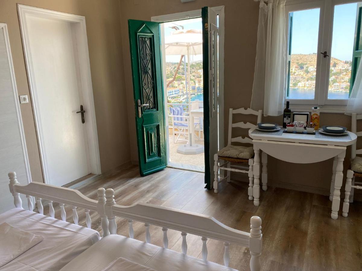 Thodoris Infinity View Apartments Simi Zewnętrze zdjęcie